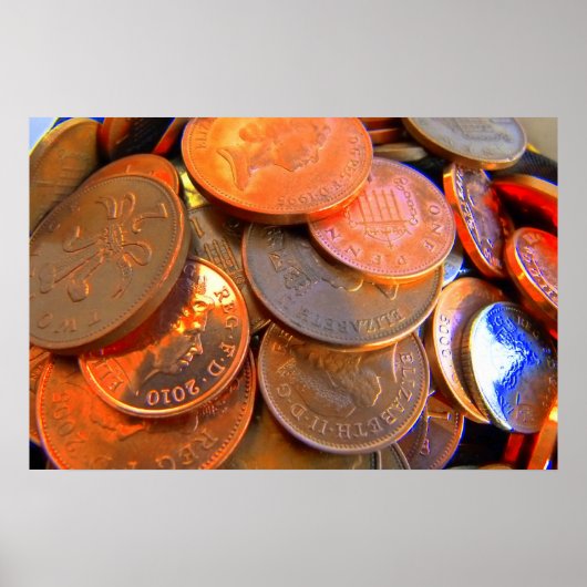 De kleur van het geld poster (Voorkant)