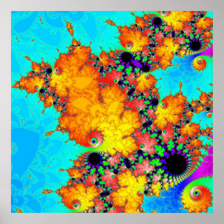 De kleur van het leven poster