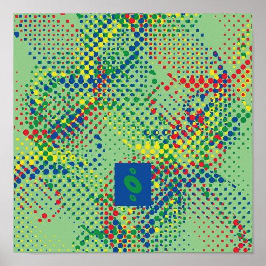 De kleur van het lichtpixel van Masanser Poster (Voorkant)