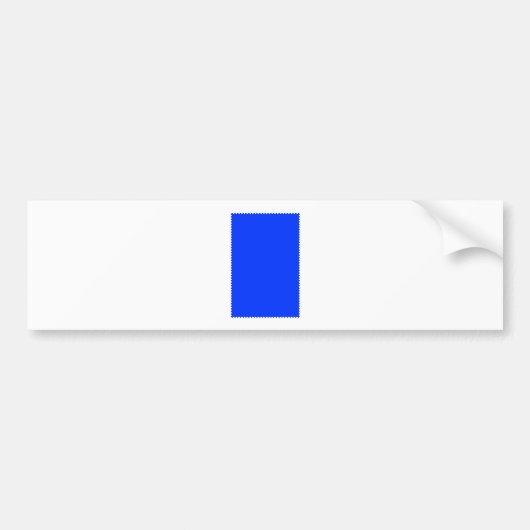De kleur van het monster de MUSEUM Zazzle geeft Sj Bumpersticker (Voorkant)