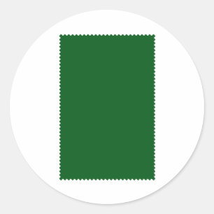 De kleur van het monster de MUSEUM Zazzle geeft Sj Ronde Sticker