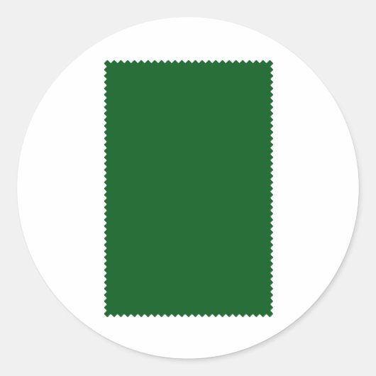 De kleur van het monster de MUSEUM Zazzle geeft Sj Ronde Sticker (Voorkant)