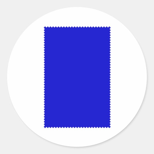 De kleur van het monster de MUSEUM Zazzle geeft Sj Ronde Sticker (Voorkant)