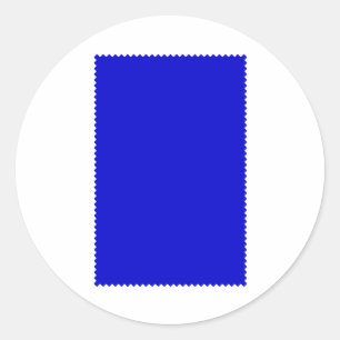 De kleur van het monster de MUSEUM Zazzle geeft Sj Ronde Sticker