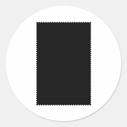 De kleur van het monster de MUSEUM Zazzle geeft Sj Ronde Sticker (Voorkant)