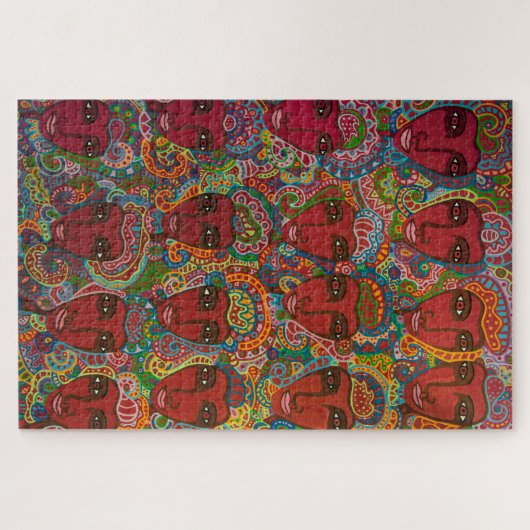 De kleur van Liefde 2 Legpuzzel (Horizontaal)