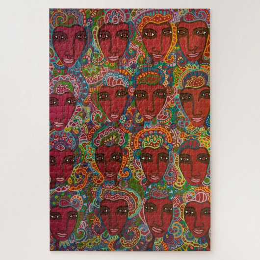 De kleur van Liefde 2 Legpuzzel (Verticaal)