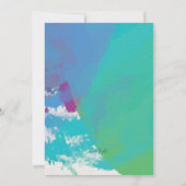 De kleur van muziek 2 Uitnodiging (Achterkant)