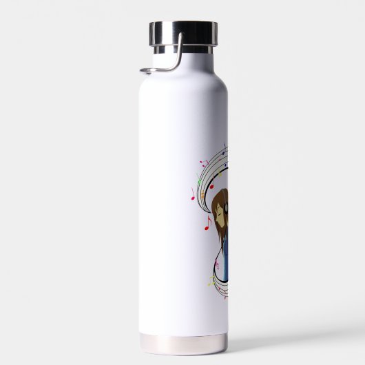 De kleur van muziek waterfles (Rechts)