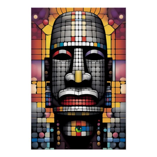 De kleur van RapaNui Perfect Poster (Voorkant)