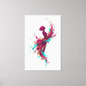 De Kleuren Binnenin Canvas Afdruk (Voorkant)