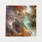 De kleuren in de reeks, Fancy verf. Achtergrond Wandkleed (Voorkant (horizontaal))