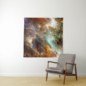 De kleuren in de reeks, Fancy verf. Achtergrond Wandkleed (In Situ (horizontaal))