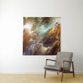 De kleuren in de reeks, Fancy verf. Achtergrond Wandkleed (In situ)