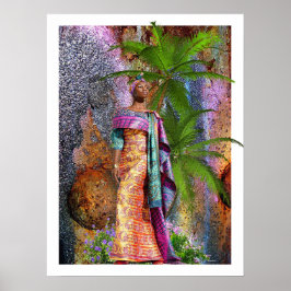 De kleuren in mijn wereld poster