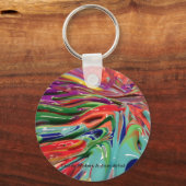 De kleuren spreken luider dan woorden Snoep waters Sleutelhanger (Voorkant)