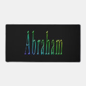 De kleuren van Abraham: een reis in groen, blauw, Bureaumat (Voorkant)