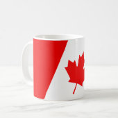 De kleuren van Canada Koffiemok (Voorkant links)