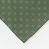 De kleuren van Christmas Fleece Deken (Hoek)