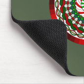 De kleuren van Christmas Mousepad Muismat (Hoek)