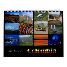 De kleuren van Colombia Agenda 2013 Kalender