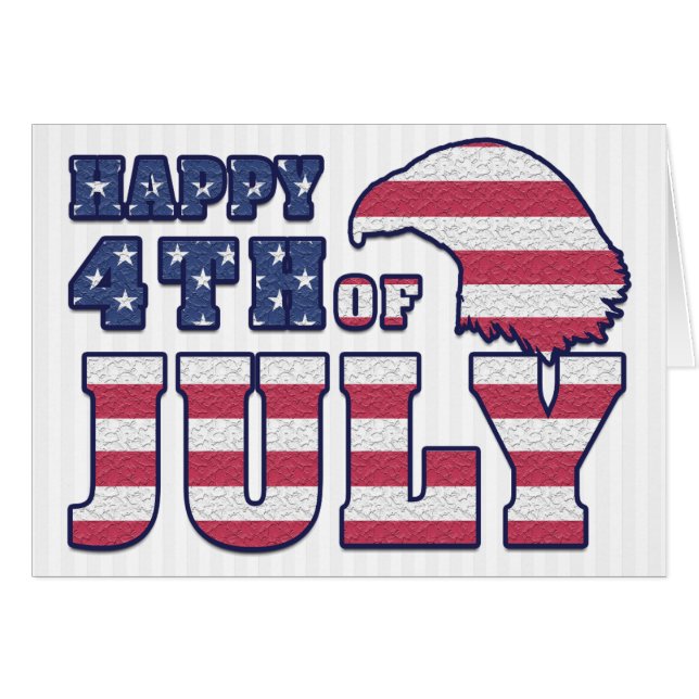 De kleuren van de Amerikaanse vlag (Voorkant Horizontaal)