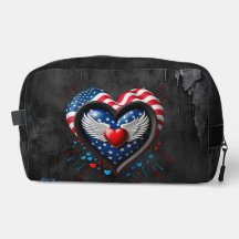 De kleuren van de Amerikaanse vlag.
