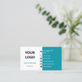 De Kleuren van de douane en Doopvont Uw Visitekaar Visitekaartje (Staand voorkant)