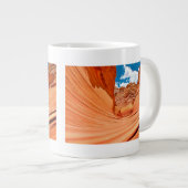 De kleuren van de golf grote koffiekop (Voorkant rechts)