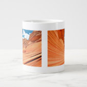 De kleuren van de golf grote koffiekop (Voorkant)