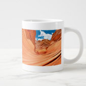 De kleuren van de golf grote koffiekop (Rechts)