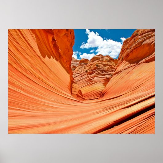 De kleuren van de golf poster (Voorkant)