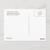 De kleuren van de Herfst... Briefkaart (Achterkant)