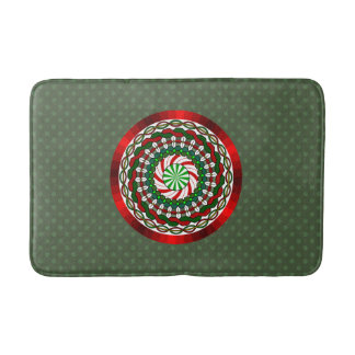 De kleuren van de kerstbath Mat