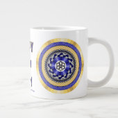 De kleuren van de Mok van de Specialiteit van Nieu (Rechts)