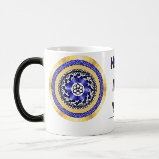 De kleuren van de nieuwe jaren Mok (Links)
