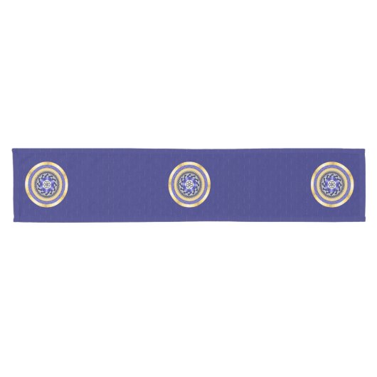 De kleuren van de Nieuwjaar's tafelloper (Horizontaal)