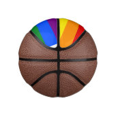 De kleuren van de regenboog basketbal (Rechts)
