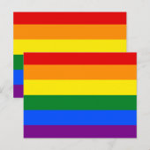 De kleuren van de regenboog briefkaart (Voorkant / Achterkant)