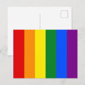 De kleuren van de regenboog briefkaart (Voorkant / Achterkant)