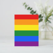 De kleuren van de regenboog briefkaart (Staand voorkant)