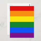 De kleuren van de regenboog briefkaart (Voorkant / Achterkant)