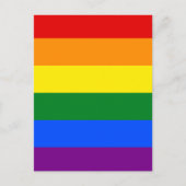 De kleuren van de regenboog briefkaart (Voorkant)