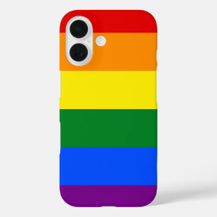 De kleuren van de regenboog iPhone 16 hoesje
