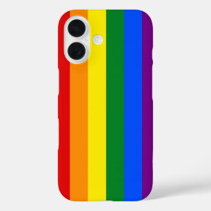 De kleuren van de regenboog iPhone 16 hoesje