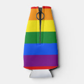 De kleuren van de regenboog flesjeskoeler (Achterkant)