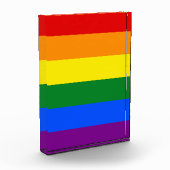 De kleuren van de regenboog fotoblokken (Links)