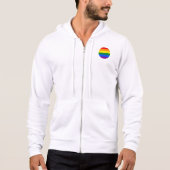 De kleuren van de regenboog hoodie (Voorkant)