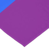 De kleuren van de regenboog korte tafelloper (Hoek)