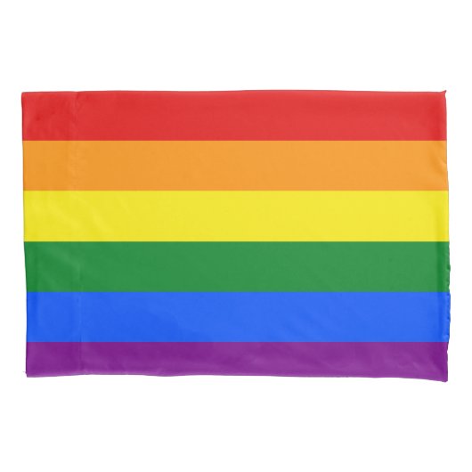 De kleuren van de regenboog kussensloop (Voorkant)